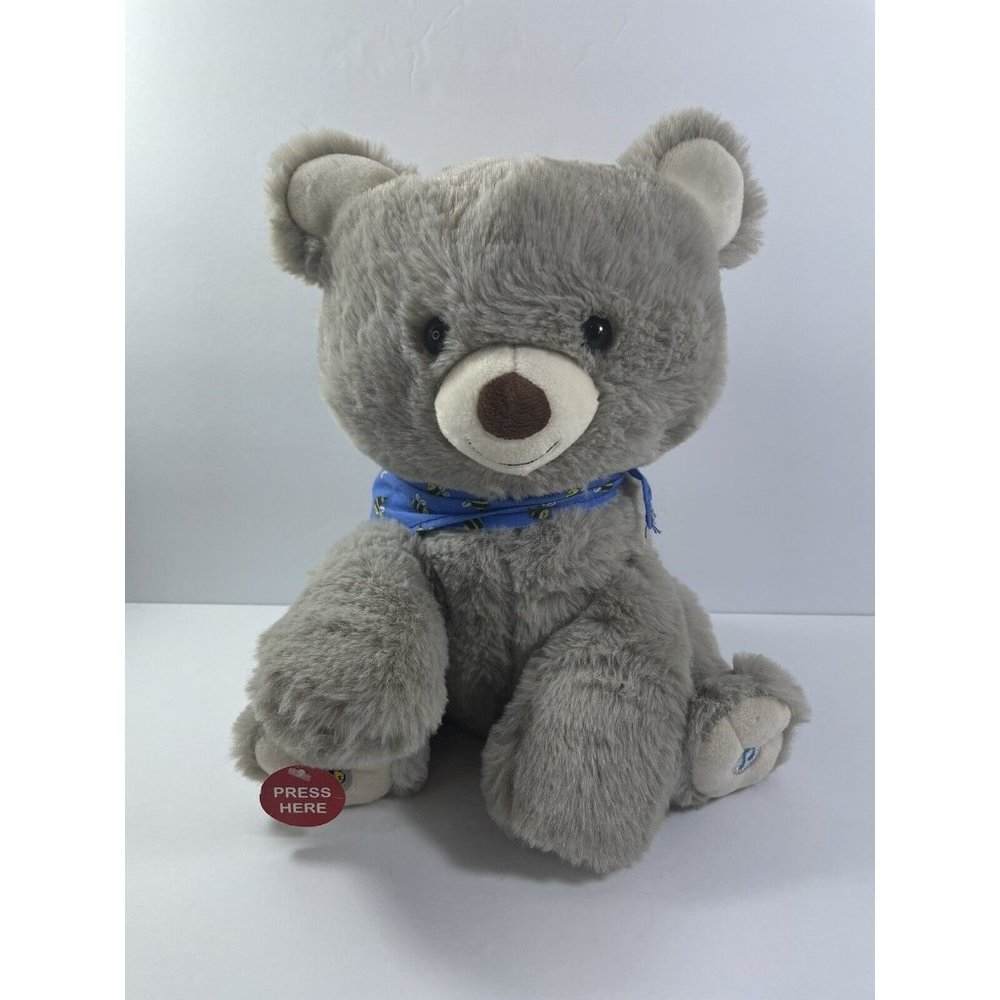 Cuddle Barn Animated Coby the Bear Moves & Sings Plush